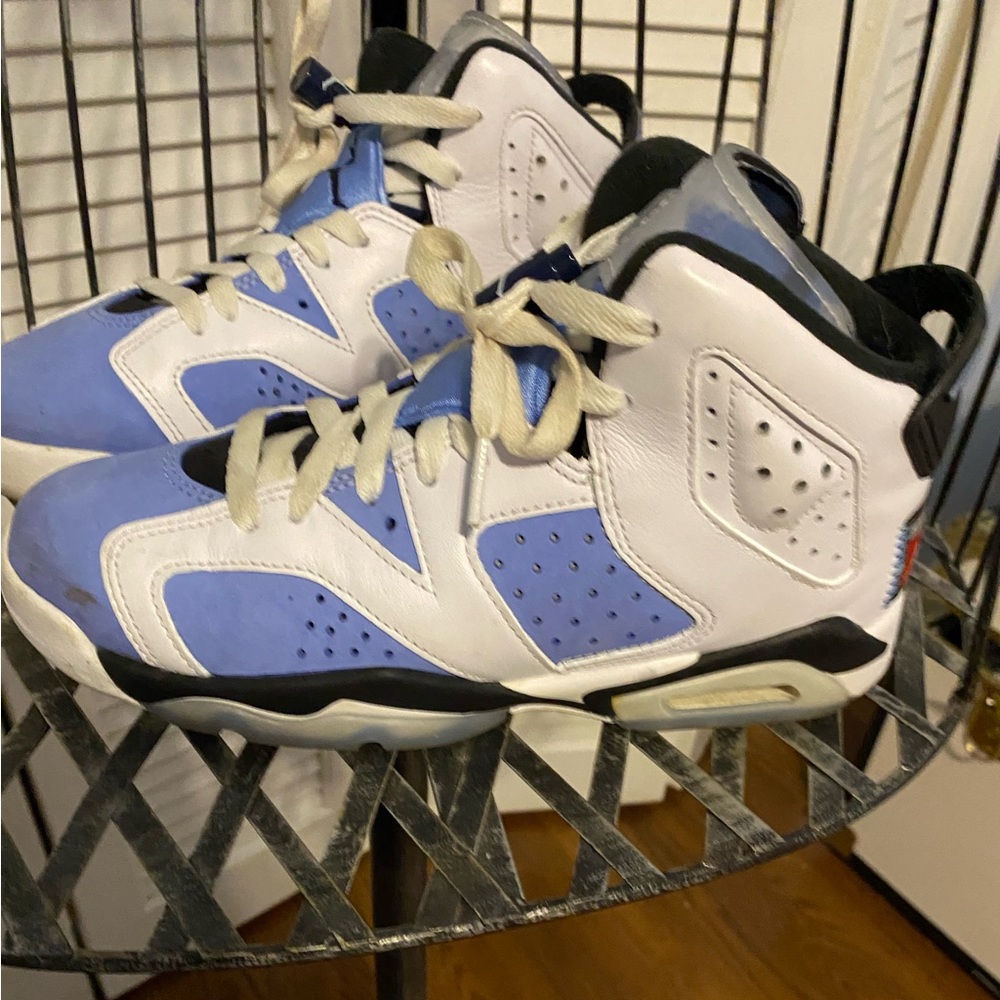 Carolina Blue and White  Air Jordan
